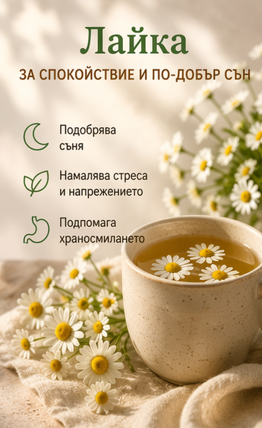 Лайка (Matricaria chamomilla)